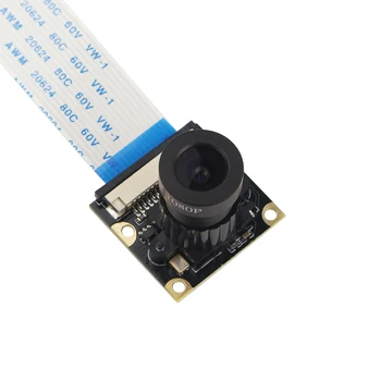 Raspberry Pi 3B+ 5Mp Megapixel Night Camera Ov5647 Sensor Wide-Angle Camera Module for Raspberry Pi 3 Model B/2(Wide-Angle Cam