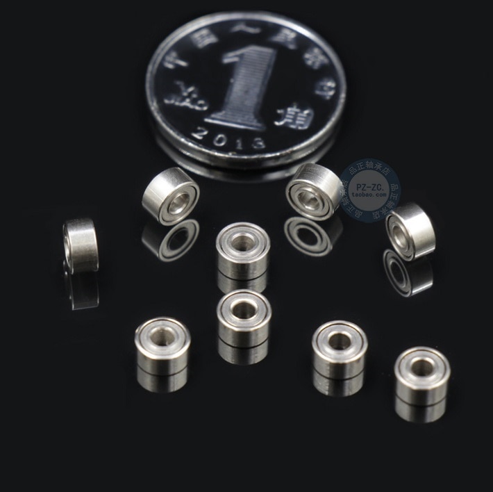 10Pcs MR73-2Z MR73ZZ MR73zz MR73 zz 683ZZ Deep Groove Ball Bearings 3*7*2mm