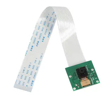 VODOOL 5 MP Camera Board Module 1080P+15cm Cable OV5647 Webcam Compatible for Raspberry Pi 3 Model B+ Plus / 3 /2 High Quality