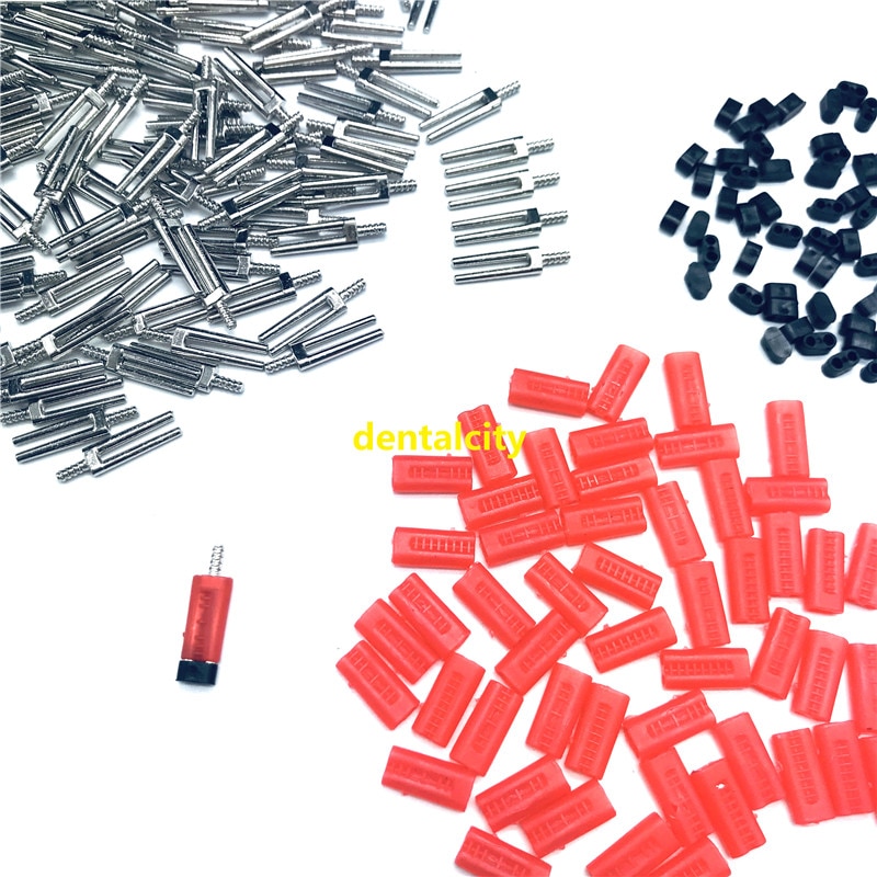 21MM Dental Laboratory Use Double Twin Pin with Plastic Easily used with Pindex Machine Length