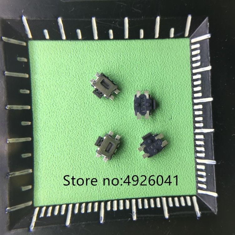 10PCS Switch small turtle SKSCLDE010 imported original 3.5x2.9x1.25 with positioning column