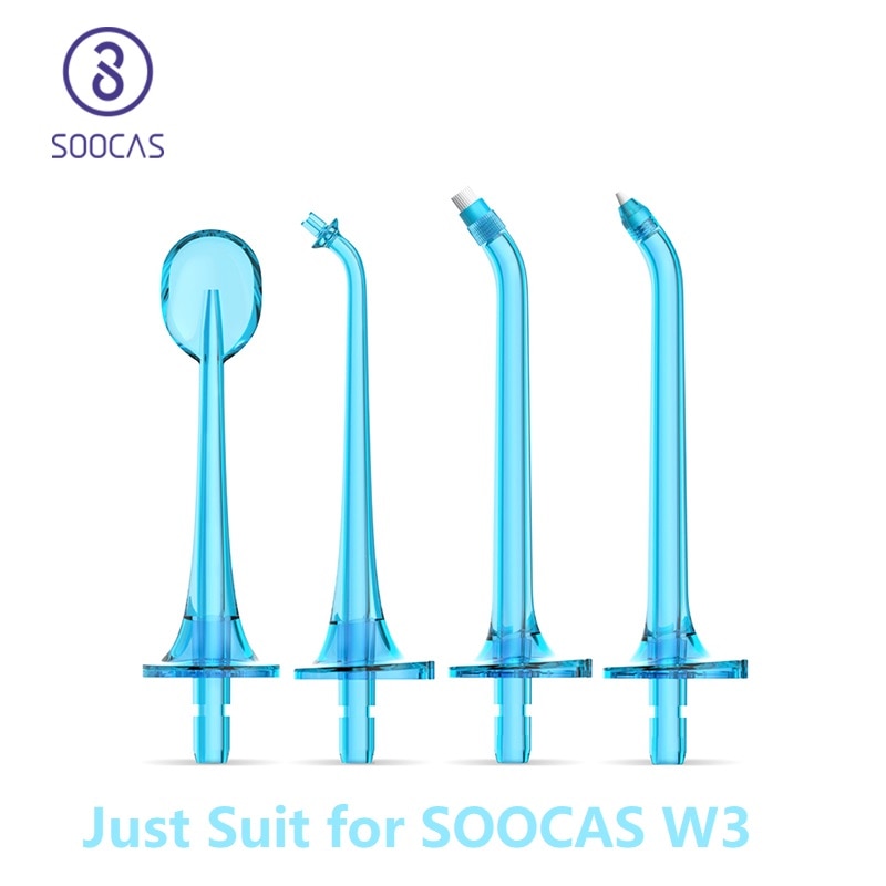 Just for SOOCAS W3 jets nozzles water flosser Jet portable electric oral irrgator original nozzle jet tip replacement extra tips
