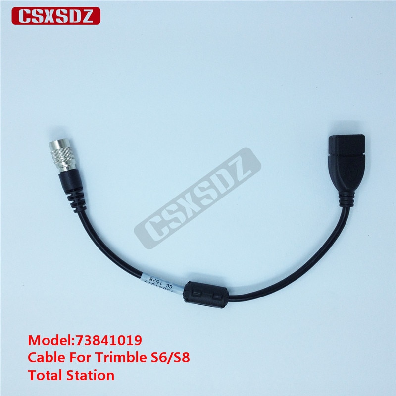 （2PCS）Cable For Trimble Total Station S6 And S8 Trimble Total Station Data Cable 73841019