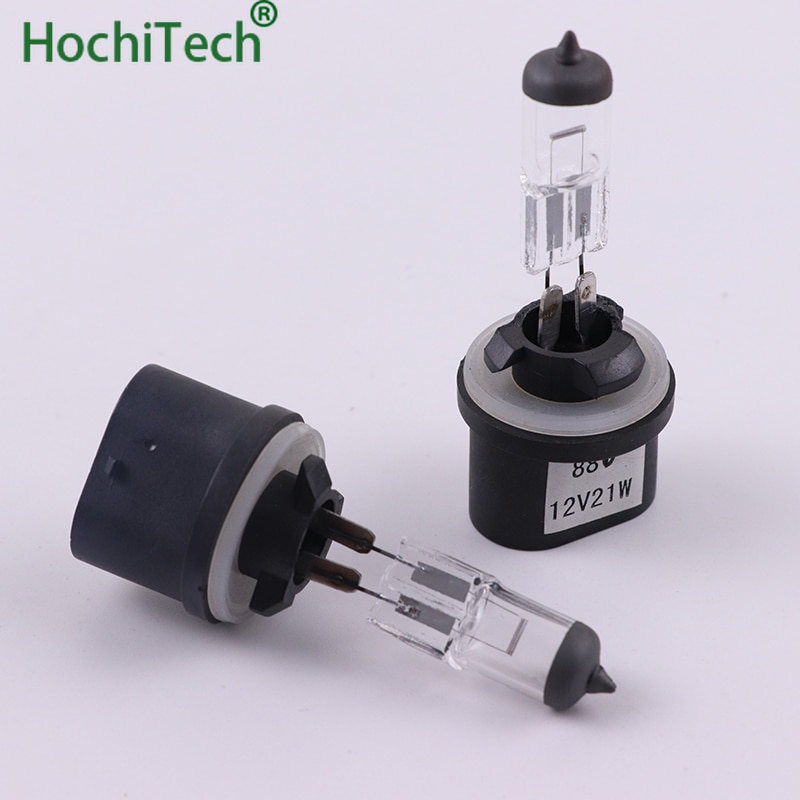 Top Quality H27 880 Light Halogen Lamp 4500K 12V 21W 3000Lm Xenon Warm White Quartz Glass Car HeadLight Replacement Bulb