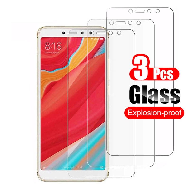 3Pcs For Xiaomi Redmi S2 Tempered Glass Screen Protector Protective Film 9H Scratch Proof Glass For Xiaomi Redmi S2 Y2