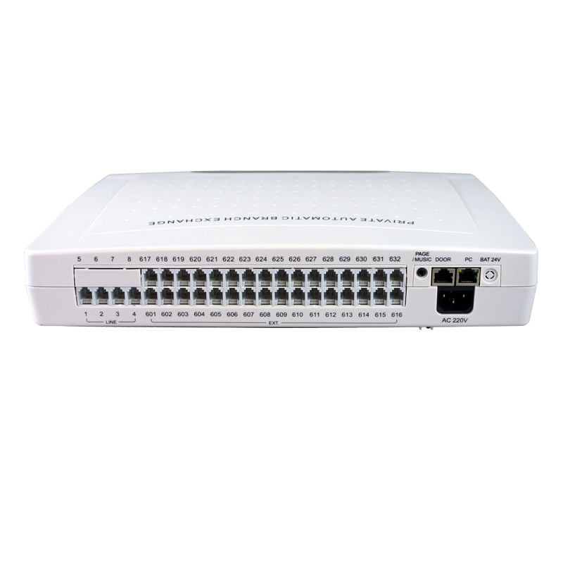 CP432 Telephone PABX / PBX / Office Phone System With 32 Internal Extension for Users