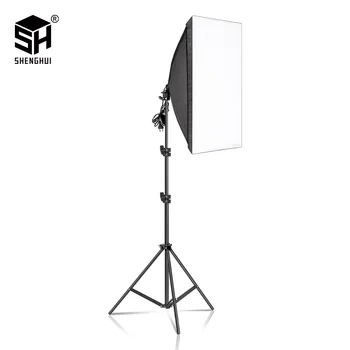 Photography Softbox Lighting Kits 50x70CM Professional Continuous Light System Soft box For Photo Studio Equipment