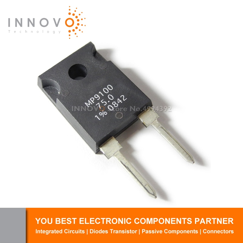 INNOVO MP9100-10.0-1% MP9100-10.0 MP9100 Thick Film Resistors 10 ohm 100W 1% TO-247 New original
