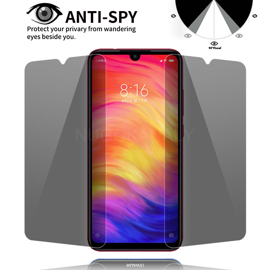 Privacy Anti Spy Tempered Glass for Xiaomi Redmi Note 10 9 Pro 9s 9A 9C 8 8A 7 Mi 11 Lite 11T 10T 9T Poco X3 GT F3 M4 M3 F2 F1