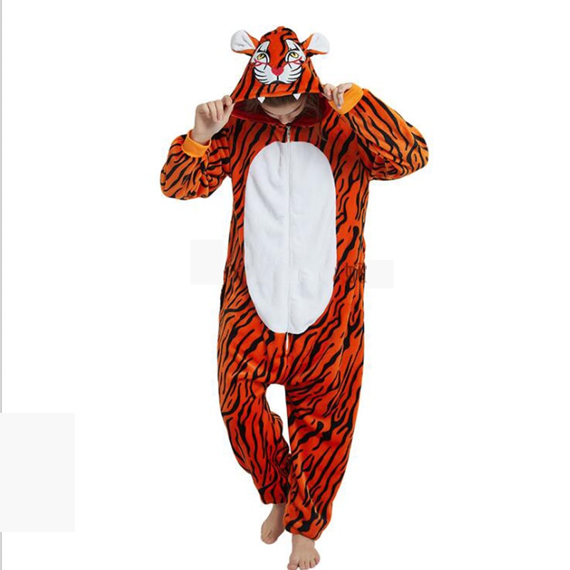 New Fashion Animals Kigurumi Unicorn Costume For Girl Boy Adult Onesies Flannel Women Man Anime Jumpsuit Disguise Onepiece Suit