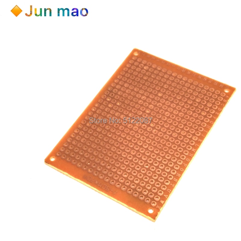 10Pcs/LOT 5x7cm 5x7 Prototype Paper Copper PCB Universal Experiment Matrix Circuit Brand NEW