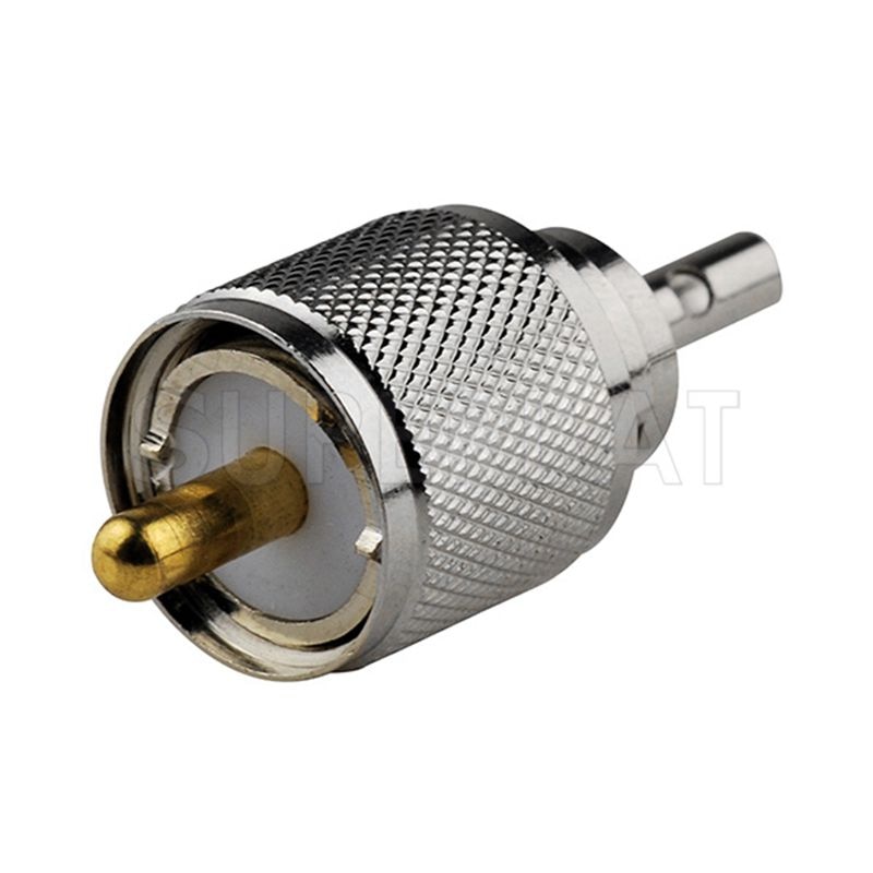 Superbat UHF PL-259 Male Straight Solder RF Coaxial Connector for RG316,RG174,RG178 Cable