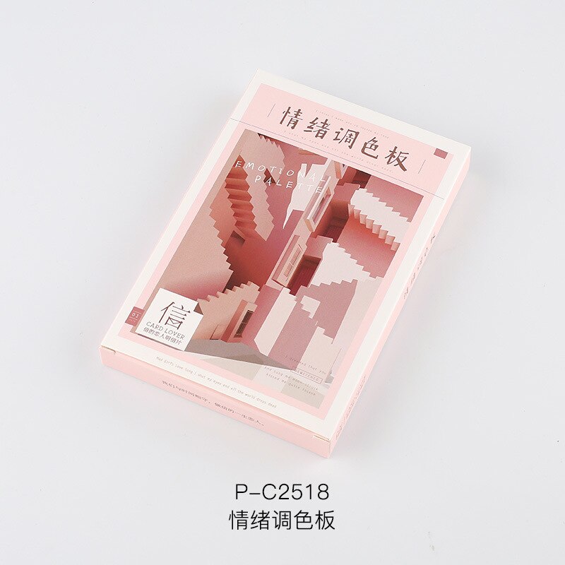 30Sheets/Set Mood Palette Card Postcard/Greeting Card/Christmas Gift Card
