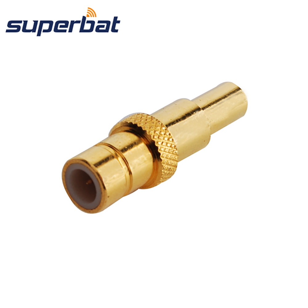 Superbat 75 Ohm SMB Male Straight Crimp Attachment for Cable RG179 RG316 RG174