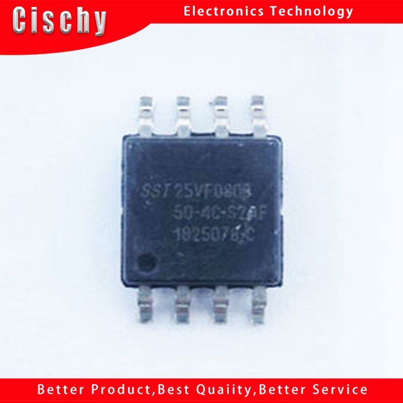 5pcs/lot SST25VF080B SST25VF040B SST25VF032B SST25VF020 SST25VF016B SST25VF010A SST25LF040A SST25LF020A SOP-8 In Stock