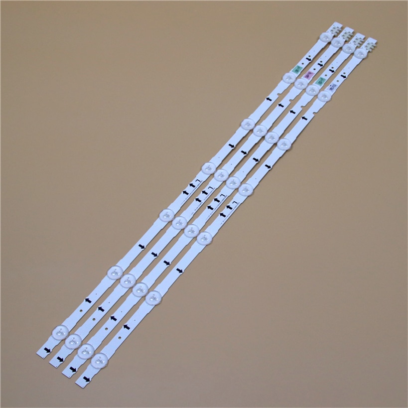 645mm TV LED Light Bars For Samsung UE32LS001FU UN32H5500AF UN32H5500AG UN32H5500AH Backlight Strip Kit 7 LED Lamps Lens 4 Bands