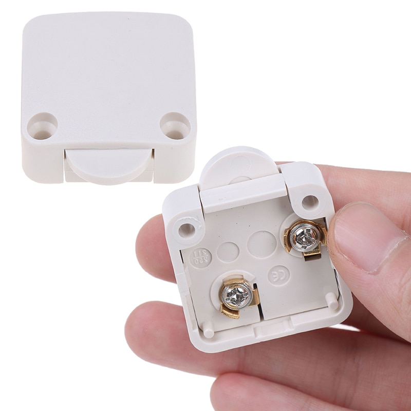 202A Automatic Reset Switch Wardrobe Cabinet Light Switch Door Control Switch For Home Furniture Cabinet Cupboard Light Switch