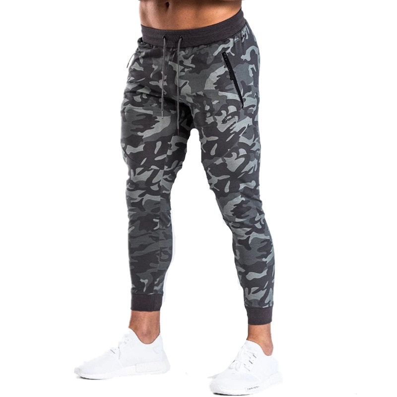 New Men's camouflage Sweatpants Fitness Joggers 2019 Autumn Male fashion High Street Hip Long Trousers Harem Pants Sweatpan