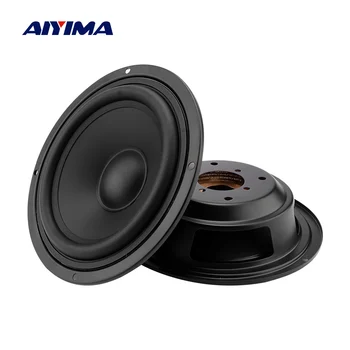AIYIMA 2 Pcs 4 5 6.5 Inch Woofer Audio Speaker Passive Radiator Booster Bass Vibration Plate Vibrating Speaker Accessories Parts