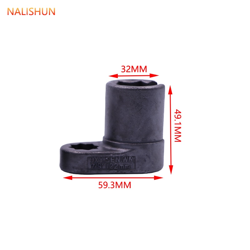 1/2" * 7/8" oxygen sensor socket head removal sensor oxygen sensor oxygen sensor 22mm socket wrench oxygen sensor