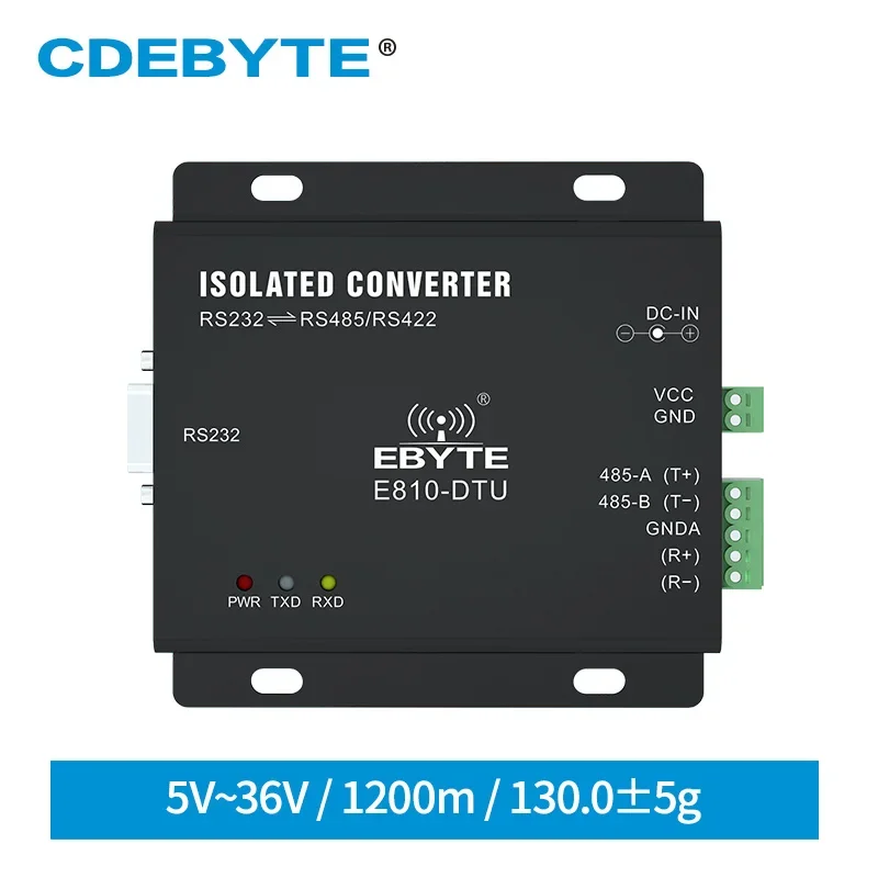 CDEBYTE RS232 TO RS485/RS422 Two Way Transparent Transmission Wireless Transparent Transmission Modem Server Port Converter