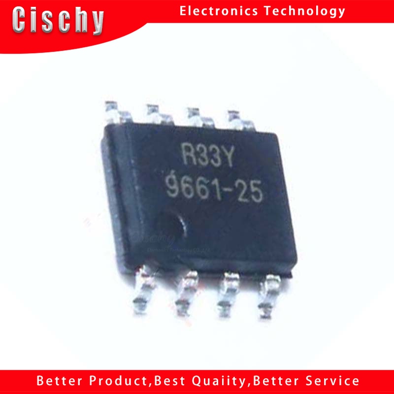 5pcs/lot G9661-25 G9661-25ADJF11U G9661 9661-25 SOP8 LCD power chip
