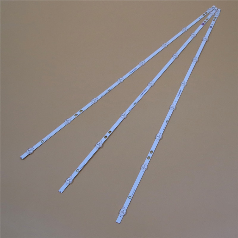 3 Piece/Kit Brand New TV LED Bars For VESTEL 40FD5050 40FD7300 LED Backlight Strips Lamps Lens 17DLB40VXR1 LB40017 V0 V1_05-38S