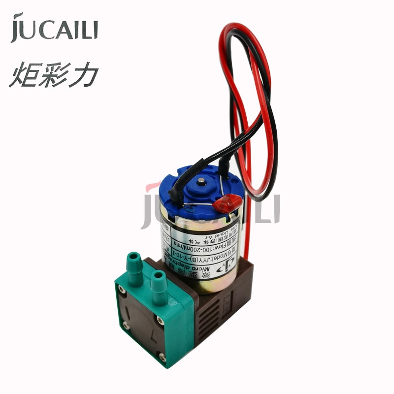 Jucaili 1pc Inkjet Printer Solvent Printer Pump 3W 24V DC JYY 100ml-200ml Small JYY Ink pump for Human Seiko Infiniti printer