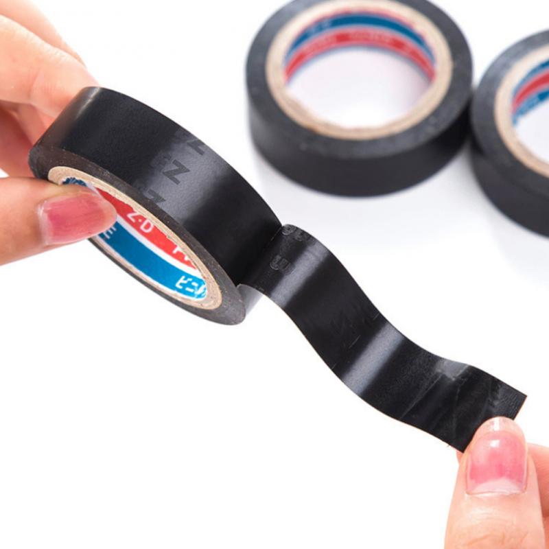 Electrician Wire Insulation Flame Retardant Plastic Tape Electrical High Voltage PVC Waterproof Tape Self-adhesive Tape 6M TSLM2