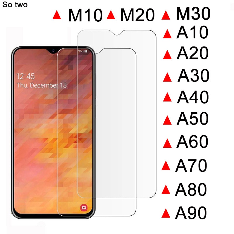10H Full Cover Tempered Glass For Samsung Galaxy A50 A40 A70 Screen Protector For Samsung A50 A80 A60 A90 a m 10 20 30 Glass