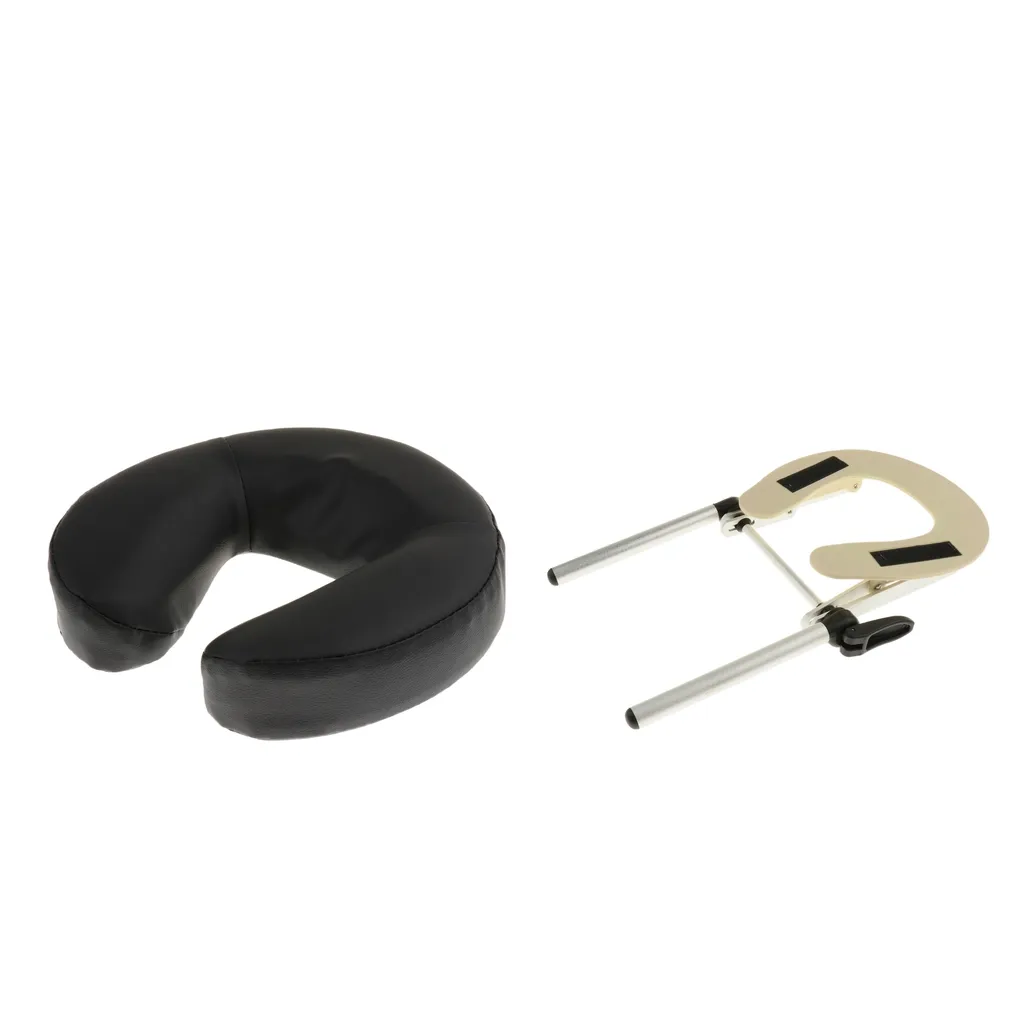 2pcs Salon Massage Tool Universal Face Cradle for Massage Table Bed+ Face Cradle Pillow Set for Home Salon SPA