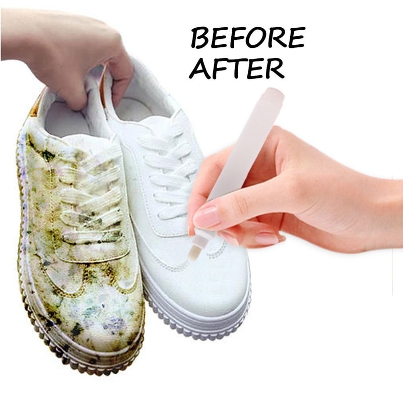 White Shoes Repair Pen Cleaning Sports Shoes Edge Yellowing Whitening Marker Permanent Fabric PU White Black Decontamination Pen