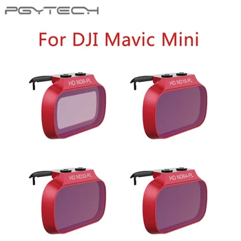 PGYTECH Lens Filters For DJI Mavic Mini UV CPL ND 8 16 32 64 PL Filter Filter Kit for DJI Mavic Mini ND8 ND16 ND32 ND64