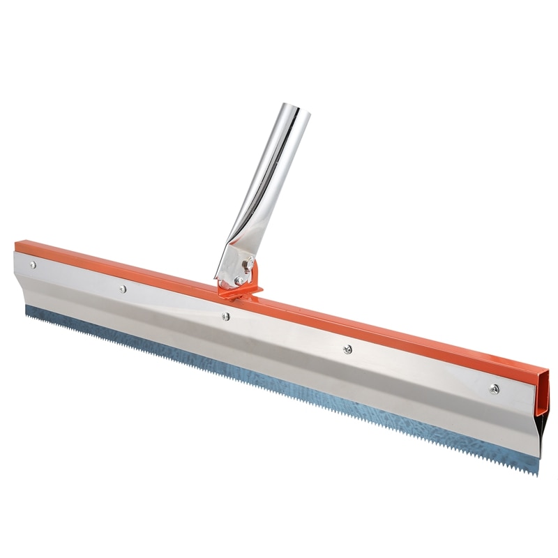 Stainless Steel Notched Squeegee Epoxy Cement Painting Coating Self Leveling Flooring Gear Rake Construction Tools Part Promotio