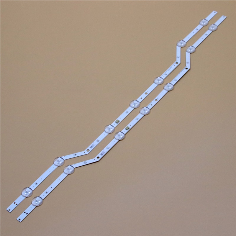 New TV LED Array Light Bars For Samsung UE32J5002AK UE32J5005AK UE32J5200AK LED Backlight Strip Matrix Kits LED Lamps Lens Bands