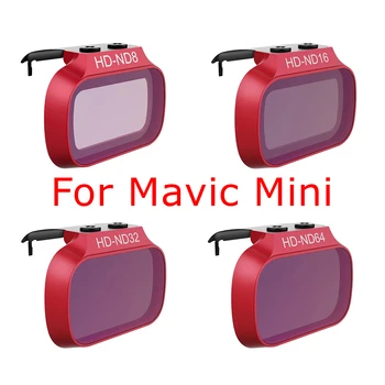 4pcs Mini Mavic Filter for DJI Mavic Mini ND8 ND16 ND32 ND64 ND Camera Lens Filters Photography Accessories