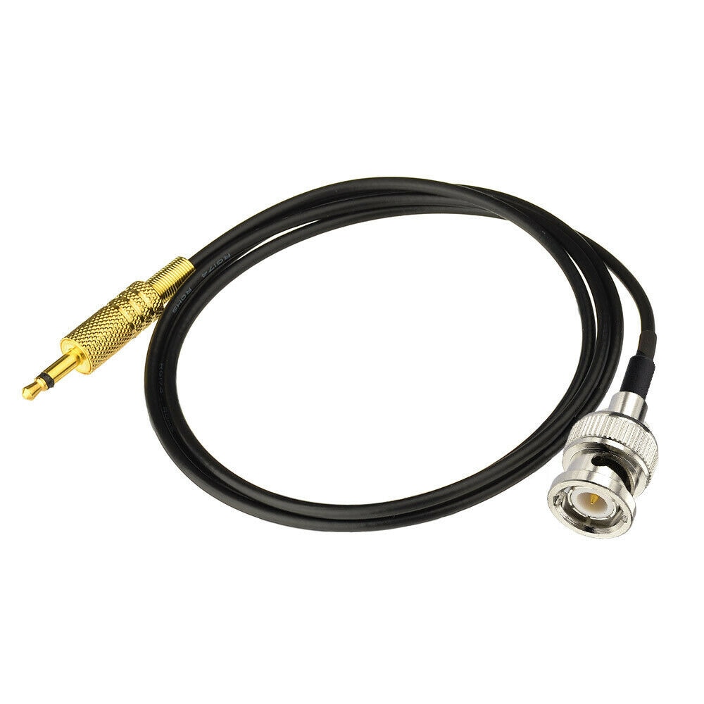 1pce BNC male plug to 3.5mm mono 1/8" TS plug CCTV Camera Monitor antenna RG174 Cable 6inch~10FT