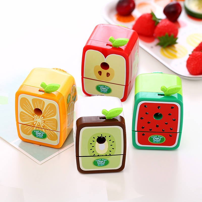 Pencil sharpener Manual Deli crank mechanical accessory desk stationery school supplies Office
