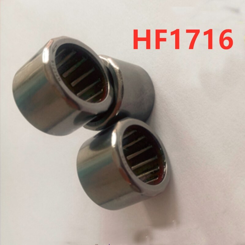 5PCS Fitness One-way needle roller bearings HF1716 17*23*16 Inner diameter 17mm Outer diameter 23mm Thickness 16mm