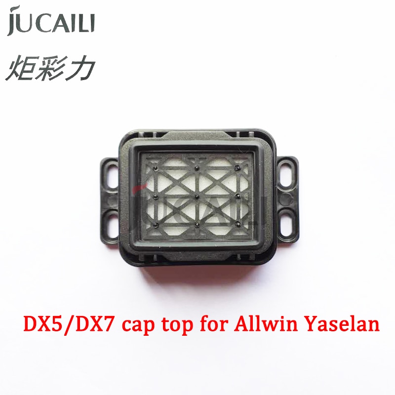 Jucaili 1PC good quality ink cap top for Epson DX5/DX7 printhead For ALLWIN yaselan printer parts ink pad capping