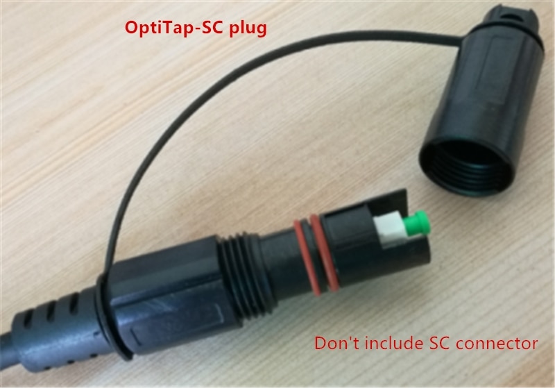 10pcs OptiTap-SC waterproof connector & adapter socket plug ftth fibra optica ELINK