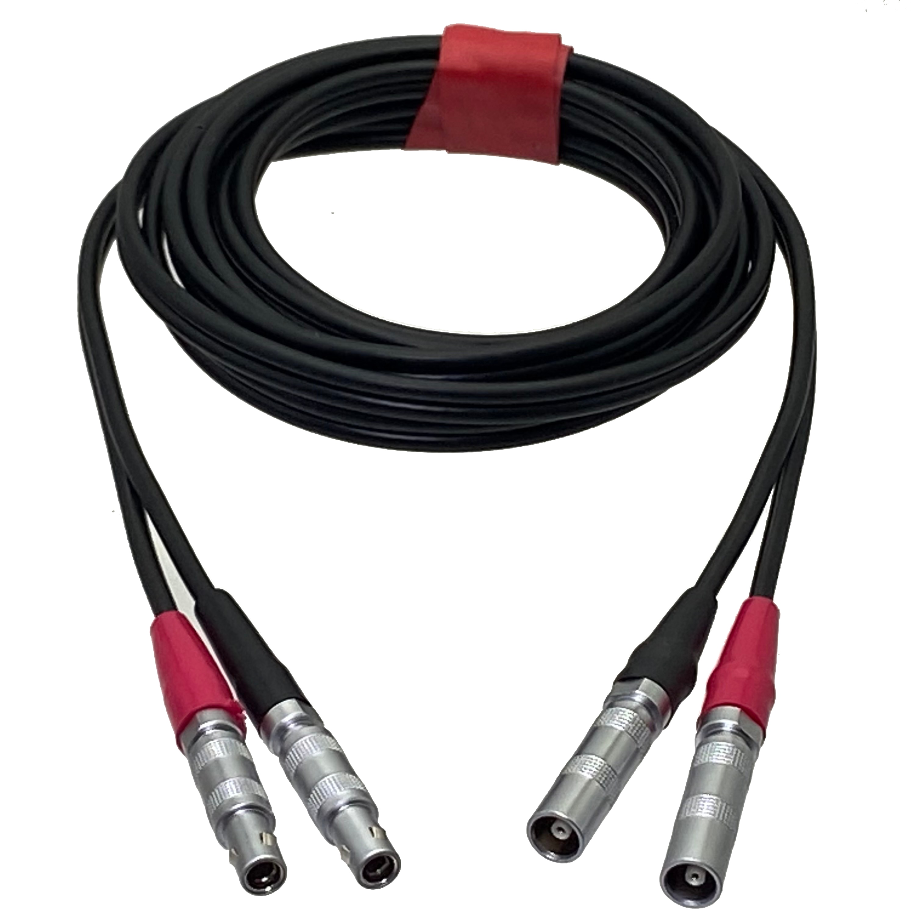 Twin Cable 2C5-2C5 FFA.00S C5 Male & Female for Equality Flaw Detector 3FT~10M