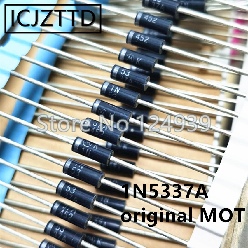 100PCS Original 1N5337A 4.7V 4V7 1N5337 1N5337ARLG DO-15 DO15 CASE17-02 NEW 5337
