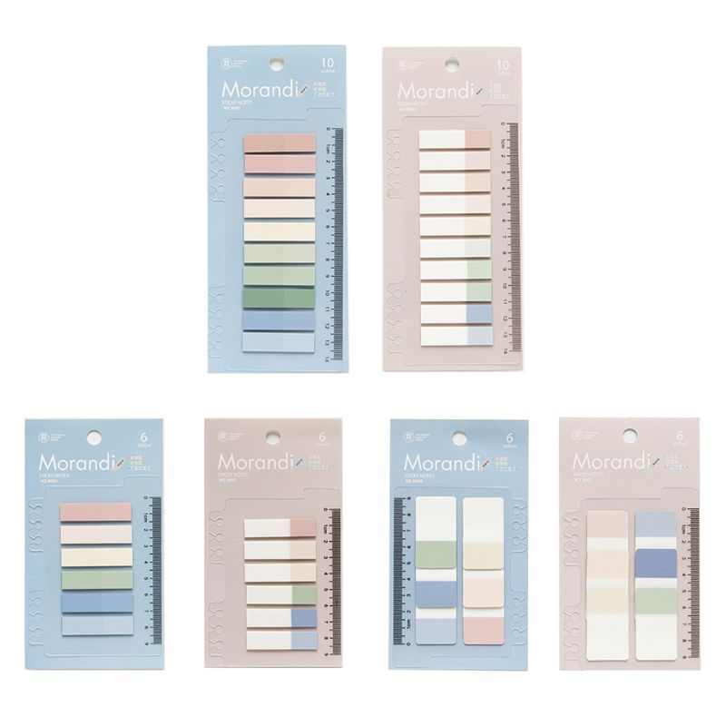 60/120/200 Sheets PET Planner Stickers Index Tabs Flag Bookmark Stationery Sticky Notes School Supplies