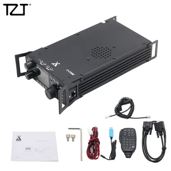 TZT Shortwave Radio Transceiver HF 20W SSB/CW/AM 0.5-30MHz w/ Built-in Antenna Tuner XIEGU G90