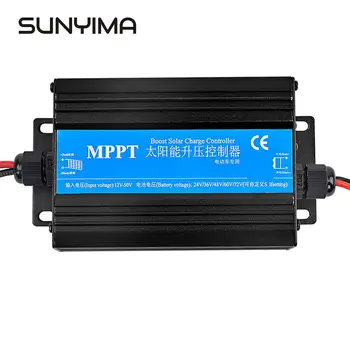 SUNYIMA 24V/36V/48V/60V/72V MPPT Solar Boost charge Controller Electric Car Charging Voltage Regulator 300W