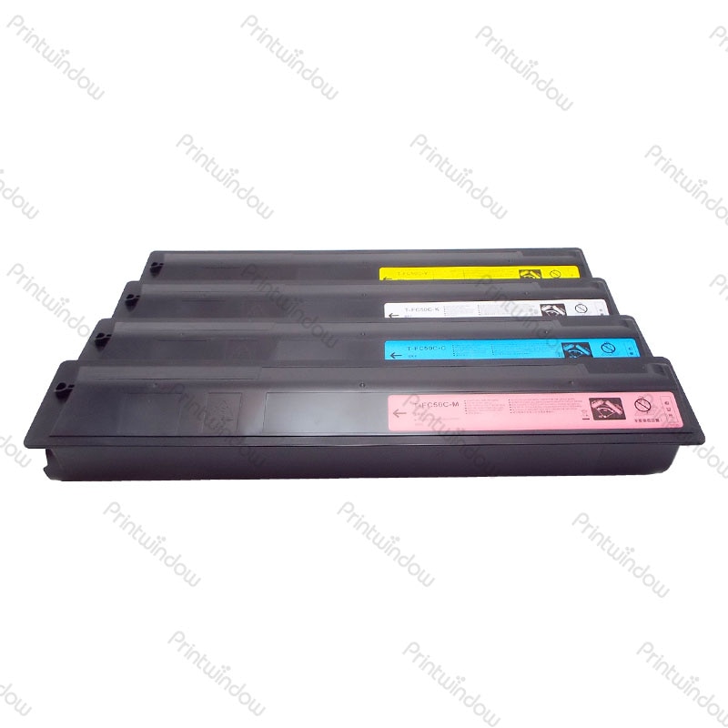 1SET 4PCS CMYK T-FC50C Toner Cartridge For Toshiba E Studio 2555 3055 3555 4555 5055 C 2555C 3055c 3555c 4555c 5055c