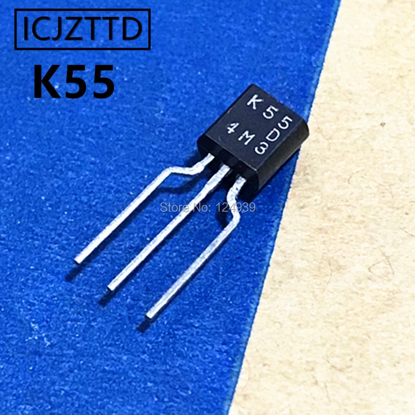 K55 2SK55 K55-D 2SK55D K55D 2SK55-D TO-92 NEW Original TO-92L K128 2SK128 2SC2053 C2053