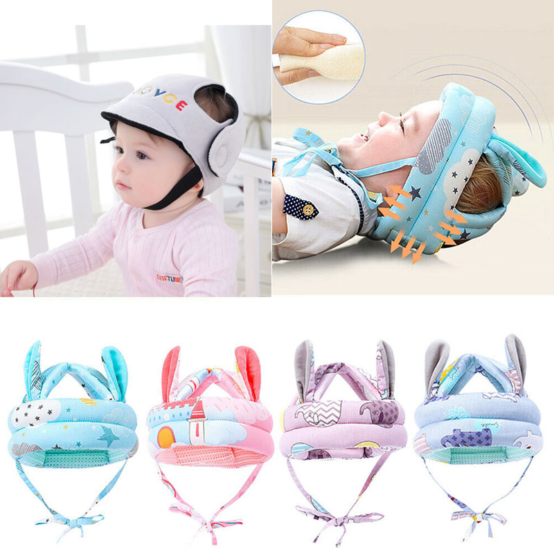 Adjustable Infant Head Protection Hats Baby Helmet Protective Pillow Head Protector Cushion Cap For Children Learning to walk
