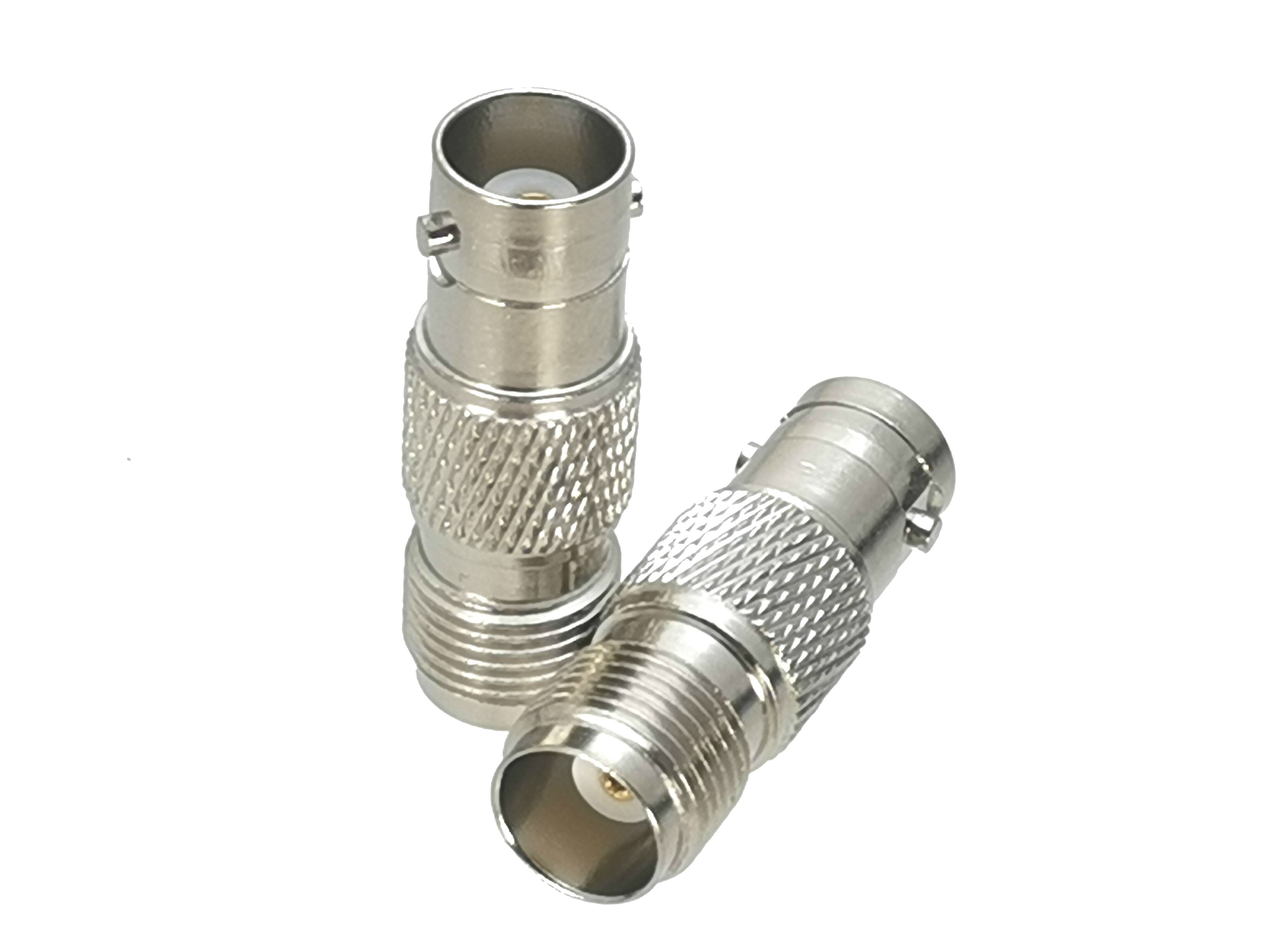 1Pcs Connector BNC Female Jack to TNC Female Jack RF Adapter Coaxial High Quanlity